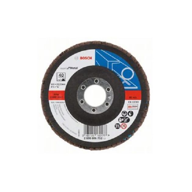 BOSCH Лепестковые шлифовальные диски, угловые, фото , изображение 3 | SNABZHENIE.com.ua