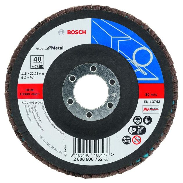 BOSCH Лепестковые шлифовальные диски, угловые, фото  | SNABZHENIE.com.ua