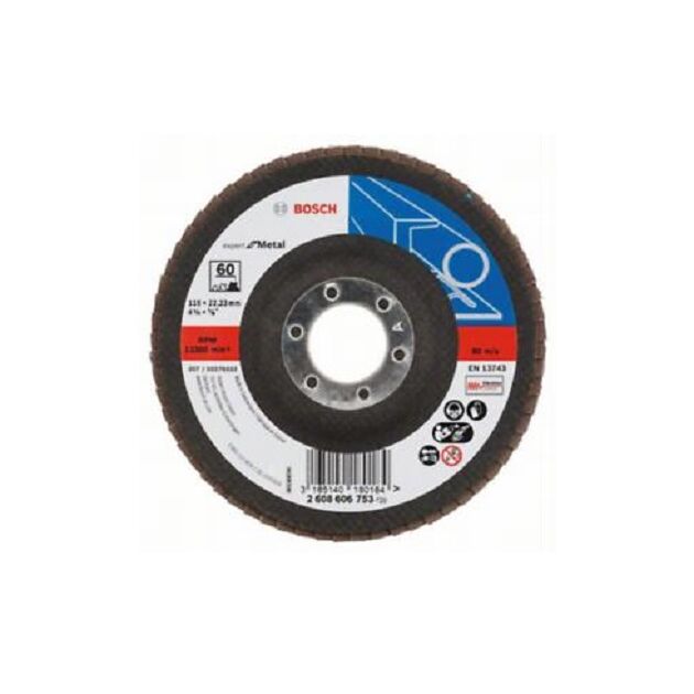 BOSCH Лепестковые шлифовальные диски, угловые, фото , изображение 3 | SNABZHENIE.com.ua