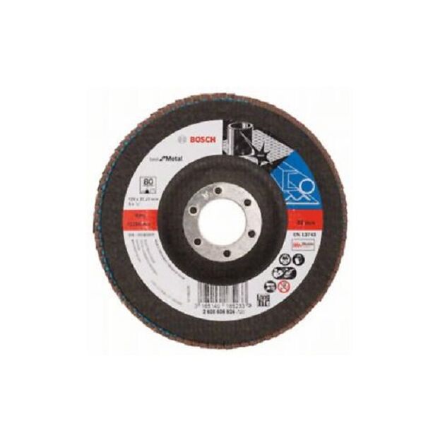 BOSCH Лепестковый шлифовальный диск, угловой, волокнистый, фото  | SNABZHENIE.com.ua