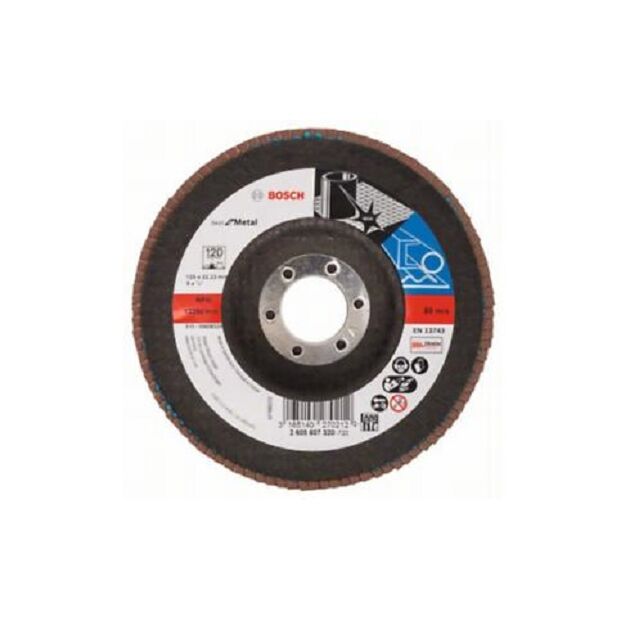 BOSCH Лепестковый шлифовальный диск, угловой, волокнистый, фото  | SNABZHENIE.com.ua