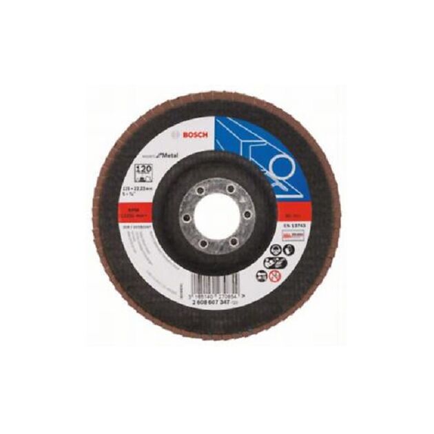 BOSCH Лепестковые шлифовальные диски, угловые, для небольших угловых шлифмашин, фото , зображення 3 | SNABZHENIE.com.ua