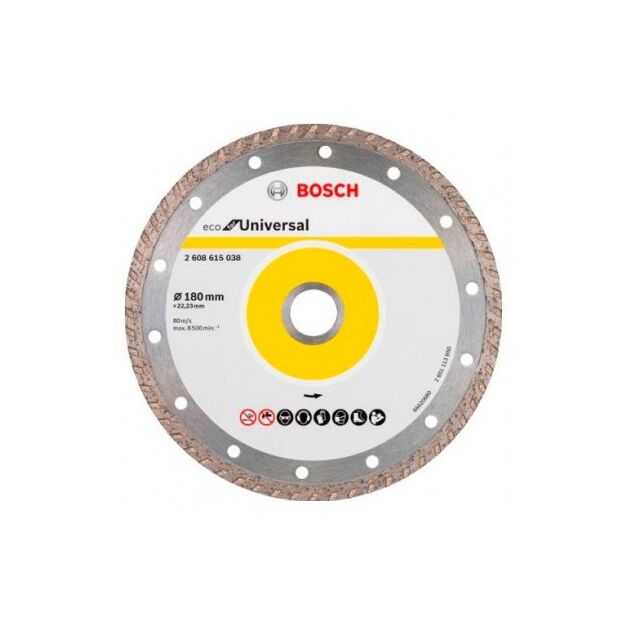 BOSCH Алмазные отрезные круги Eco for Universal Turbo для больших угловых шлифмашин., фото  | SNABZHENIE.com.ua