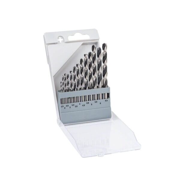 BOSCH Наборы спиральных сверл HSS PointTeQ с цилиндрическим хвостовиком, фото  | SNABZHENIE.com.ua