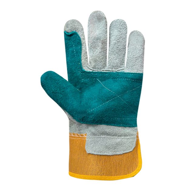 Seven Перчатки рабочие комбинированные ХБ/спилок усиленные 69061 р.10, фото , изображение 2 | SNABZHENIE.com.ua