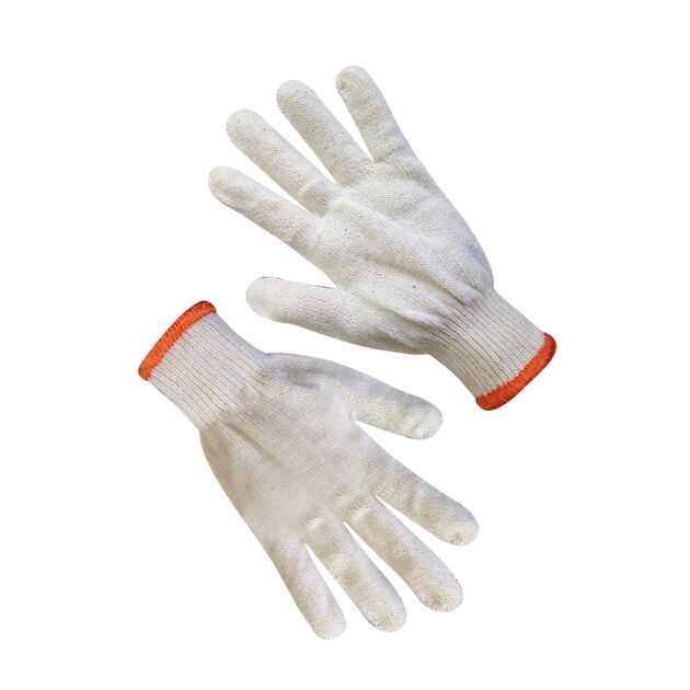 Перчатки трикотажные белые без ПВХ точки 78500 10р., фото  | SNABZHENIE.com.ua