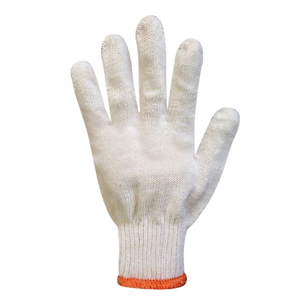 Перчатки трикотажные белые без ПВХ точки 78500 10р., фото , изображение 3 | SNABZHENIE.com.ua