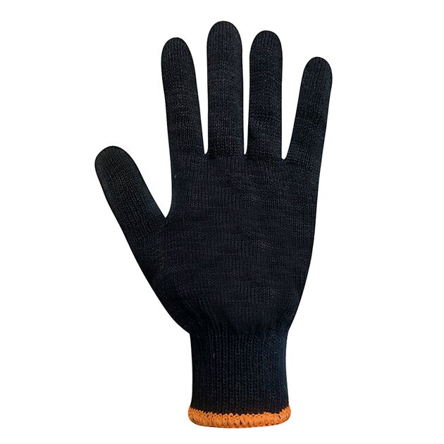 Перчатки трикотажные черные без ПВХ точки 78501 10р., фото , изображение 2 | SNABZHENIE.com.ua