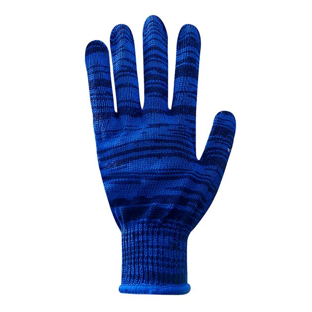 Перчатки трикотажные синие с ПВХ точкой 78314, фото , изображение 3 | SNABZHENIE.com.ua