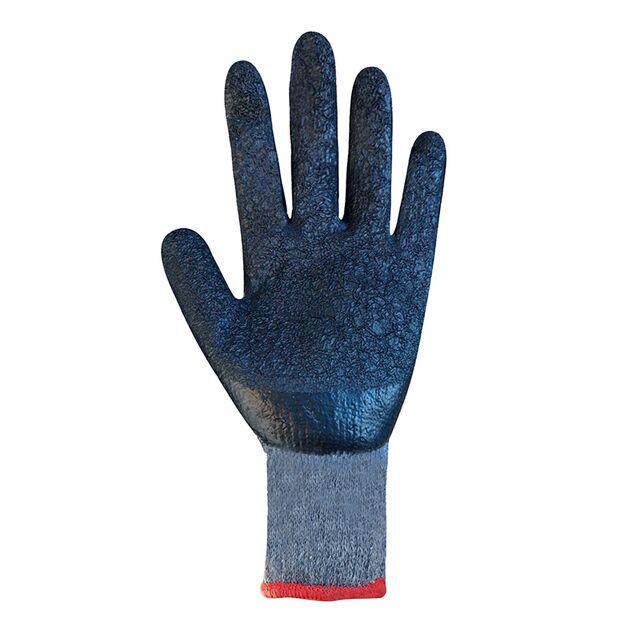 Перчатки хлопчатобумажные серые с черным неполным вспененным латексным покрытием RWgrip G/B "б" р.1, фото , изображение 2 | SNABZHENIE.com.ua