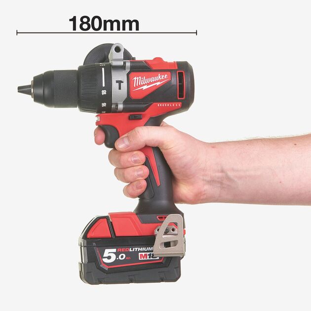 Milwaukee Дрель-шуруповерт с ударом аккумуляторная, фото , зображення 5 | SNABZHENIE.com.ua