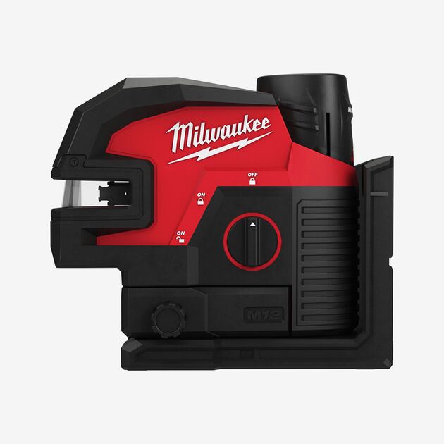 Milwaukee Нивелир линейно-точечный лазерний аккумуляторный, фото , изображение 2 | SNABZHENIE.com.ua