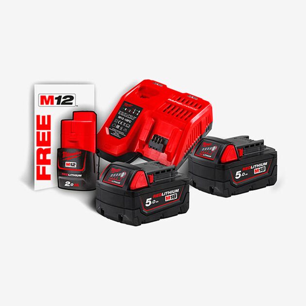 Milwaukee Энергокомплект, фото  | SNABZHENIE.com.ua