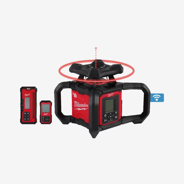 Milwaukee Нивелир ротационный лазерный аккумуляторный, фото  | SNABZHENIE.com.ua