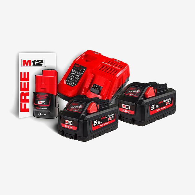 Milwaukee Энергокомплект, фото  | SNABZHENIE.com.ua