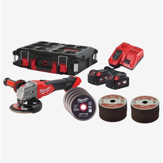 Milwaukee Шлифмашина угловая аккумуляторная, фото  | SNABZHENIE.com.ua