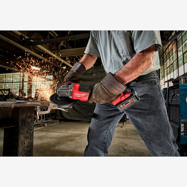 Milwaukee Шлифмашина угловая аккумуляторная, фото , изображение 4 | SNABZHENIE.com.ua