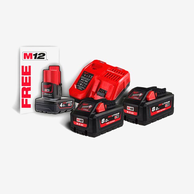 Milwaukee Энергокомплект, фото  | SNABZHENIE.com.ua