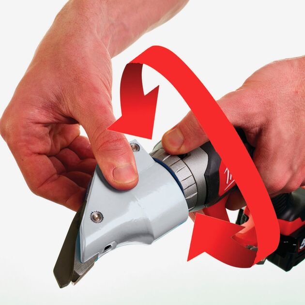 Milwaukee Ножницы по металлу аккумуляторные, фото , изображение 3 | SNABZHENIE.com.ua