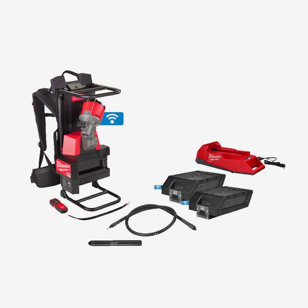 Milwaukee Вибратор погружной ранцевый аккумуляторный, фото  | SNABZHENIE.com.ua