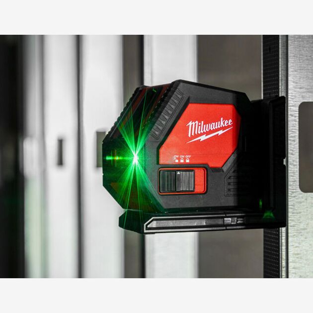 Milwaukee Нивелир линейный лазерний на батарейках, фото , изображение 6 | SNABZHENIE.com.ua