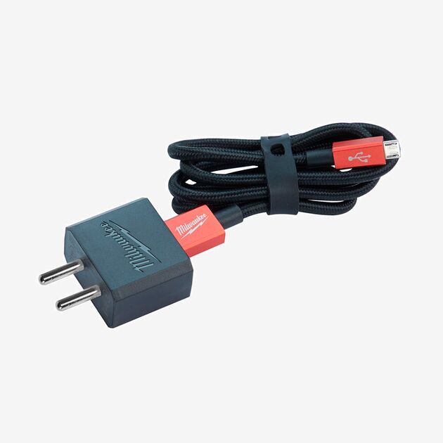 Milwaukee Зарядное устройство Micro-USB, фото  | SNABZHENIE.com.ua