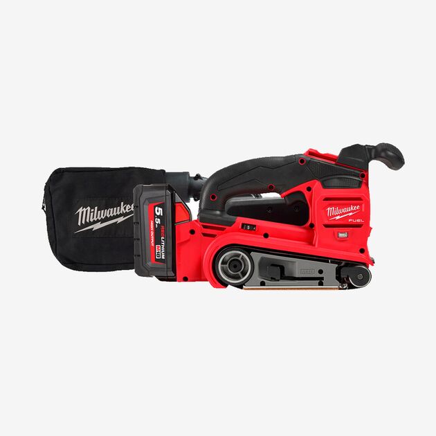 Milwaukee Шлифмашина ленточная аккумуляторная, фото , зображення 2 | SNABZHENIE.com.ua