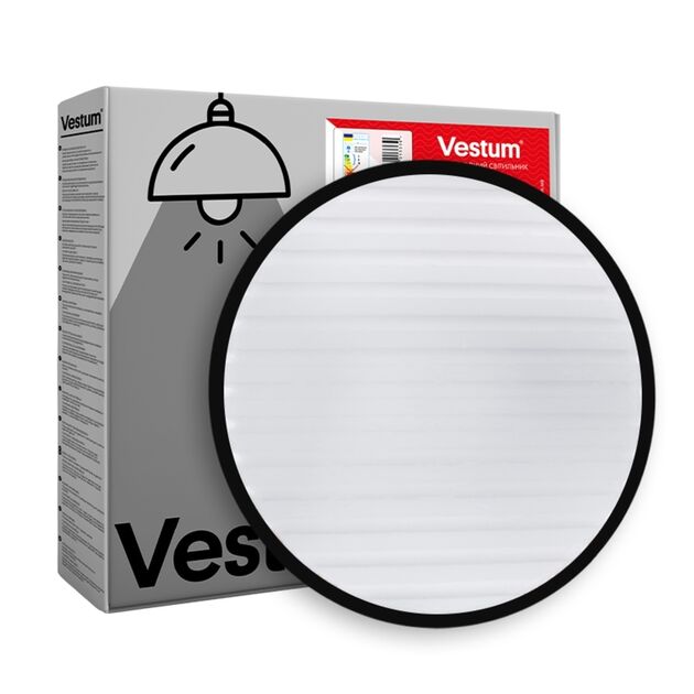 Vestum GRILL матовый 30W 375*60мм 4000К черный, фото  | SNABZHENIE.com.ua