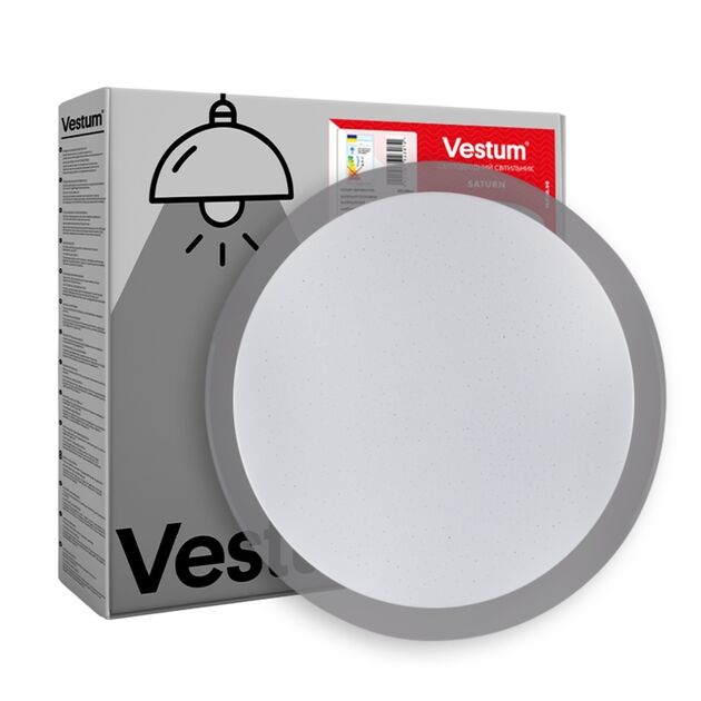 Vestum SATURN звездное небо 30W 425*60мм 4000К, фото  | SNABZHENIE.com.ua