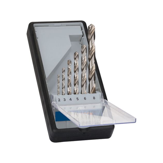 BOSCH Набор спиральных сверл PRO Metal HSS-G, фото , изображение 3 | SNABZHENIE.com.ua