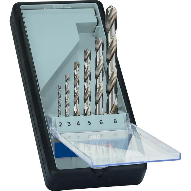 BOSCH Набор спиральных сверл PRO Metal HSS-G, фото , изображение 5 | SNABZHENIE.com.ua