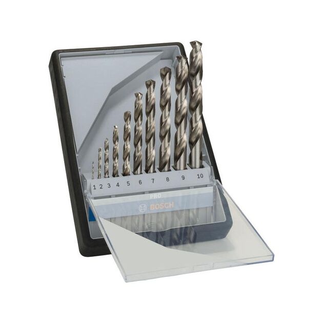 BOSCH Набор спиральных сверл PRO Metal HSS-G, фото , зображення 2 | SNABZHENIE.com.ua