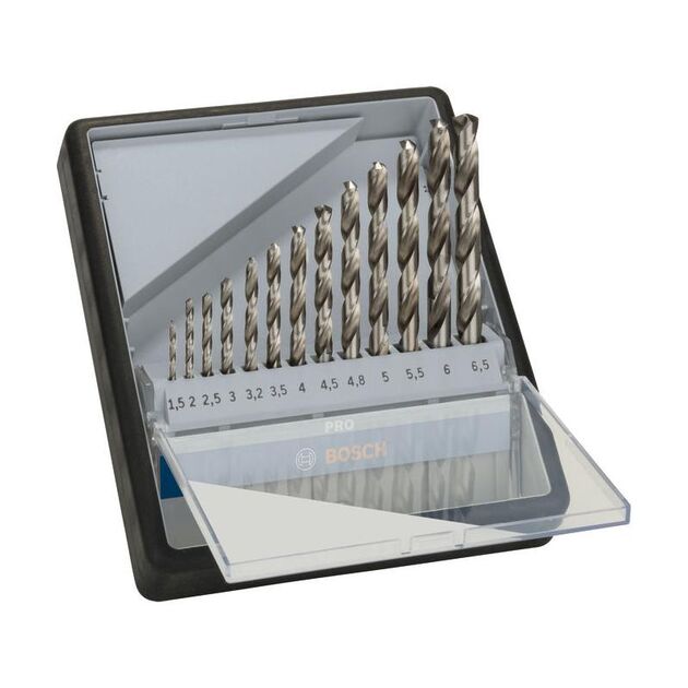 BOSCH Набор спиральных сверл PRO Metal HSS-G, фото , зображення 4 | SNABZHENIE.com.ua