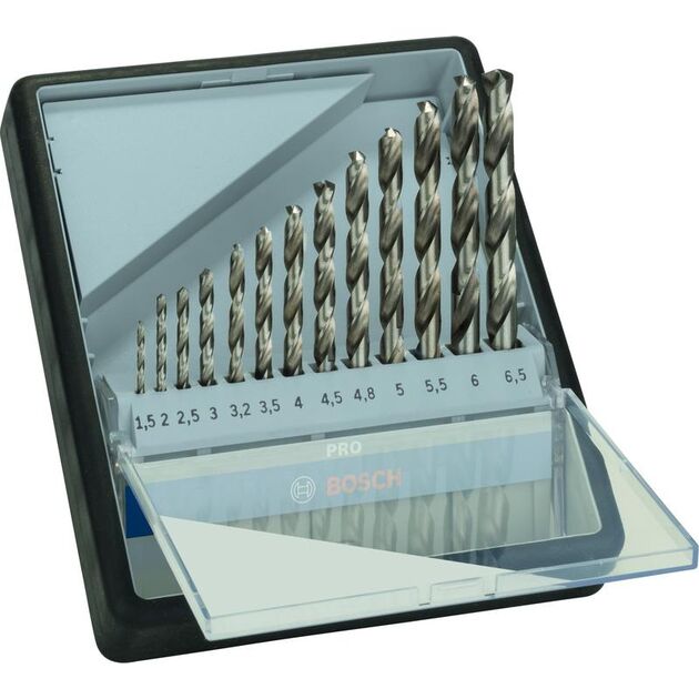 BOSCH Набор спиральных сверл PRO Metal HSS-G, фото , зображення 5 | SNABZHENIE.com.ua