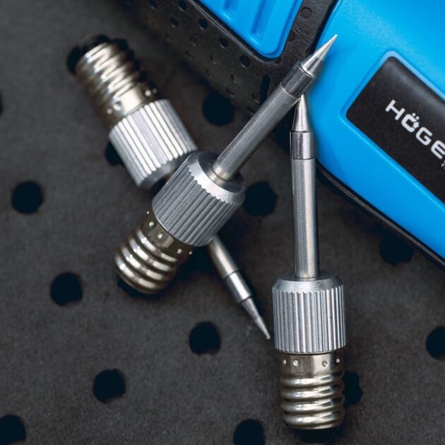 HOEGERT Набор жал для беспроводного паяльника, фото , изображение 2 | SNABZHENIE.com.ua