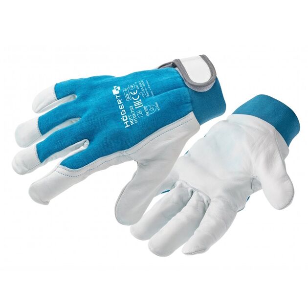 HOEGERT ROTT Перчатки рабочие кожаные, фото  | SNABZHENIE.com.ua