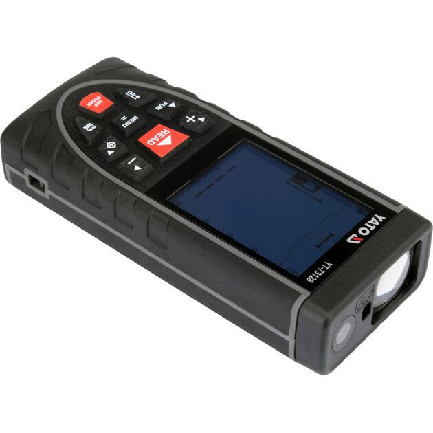 Дальномір лазерний YATO з LCD- дисплеєм дальн- 120 м, похибка ±2 мм, живлен від акумул. 3,7 В 2 АГод, фото  | SNABZHENIE.com.ua