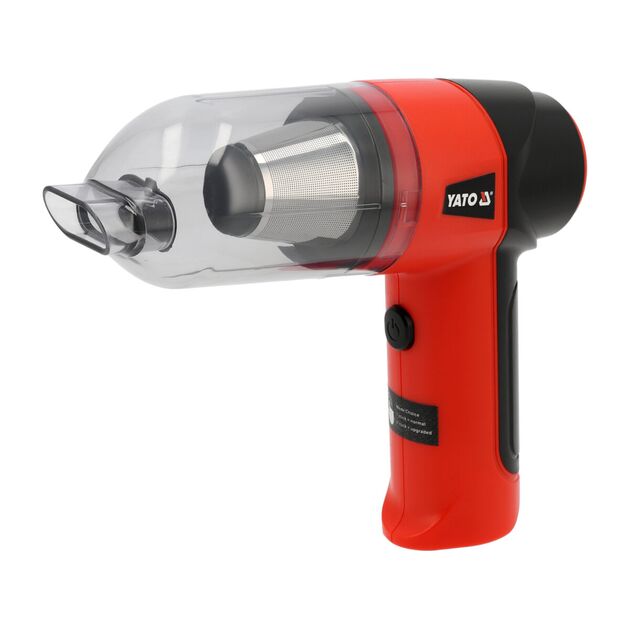 Порохотяг з фільтром HEPA акумуляторний YATO Li-Ion 7,4 V 2 АГод 70 Вт подовжувач і насадки [30], фото  | SNABZHENIE.com.ua