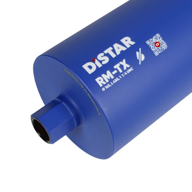 Сверло алмазное DDS-W 162x450-11x1 1/4 UNC DLD 162 RM-TX, фото , зображення 2 | SNABZHENIE.com.ua