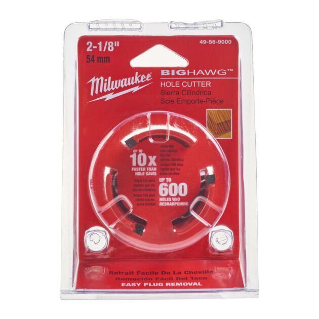 Коронка по дереву MILWAUKEE BIGHAW, Ø54мм, фото , изображение 2 | SNABZHENIE.com.ua