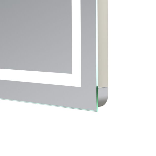 Зеркало Qtap Mideya (MI1) 800x800 с LED-подсветкой Touch, с антизапотеванием, диммером, рег. яркости QT2078NCF808048477, фото , зображення 4 | SNABZHENIE.com.ua