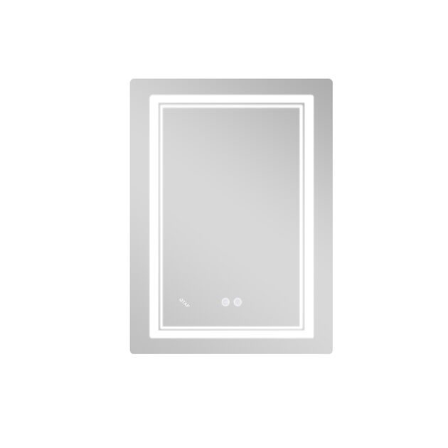 Зеркало Qtap Cardinal (CA2) 600х800 с LED-подсветкой Touch, с антизапотеванием, с диммером, рег. темп. цвета (3000-6500K) Reverse QT0478C608048453, фото , изображение 3 | SNABZHENIE.com.ua