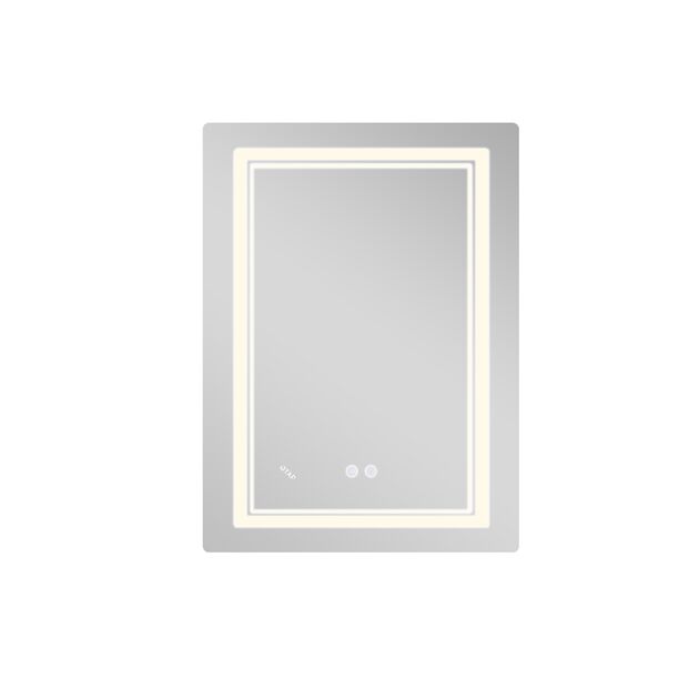 Зеркало Qtap Cardinal (CA2) 600х800 с LED-подсветкой Touch, с антизапотеванием, с диммером, рег. темп. цвета (3000-6500K) Reverse QT0478C608048453, фото , изображение 5 | SNABZHENIE.com.ua