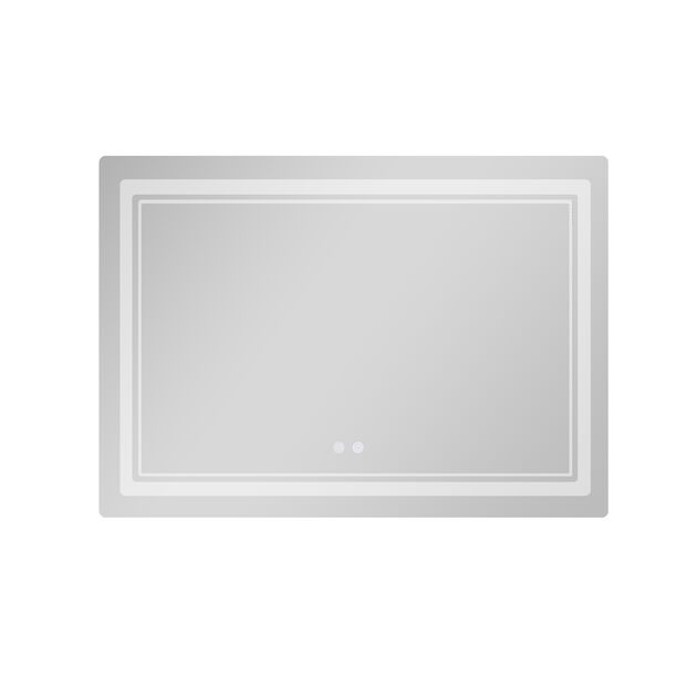 Зеркало Qtap Cardinal (CA2) 1200х800 с LED-подсветкой Touch, с антизапотеванием, с диммером, рег. темп. цвета (3000-6500K) QT0478C1208048454, фото , зображення 3 | SNABZHENIE.com.ua