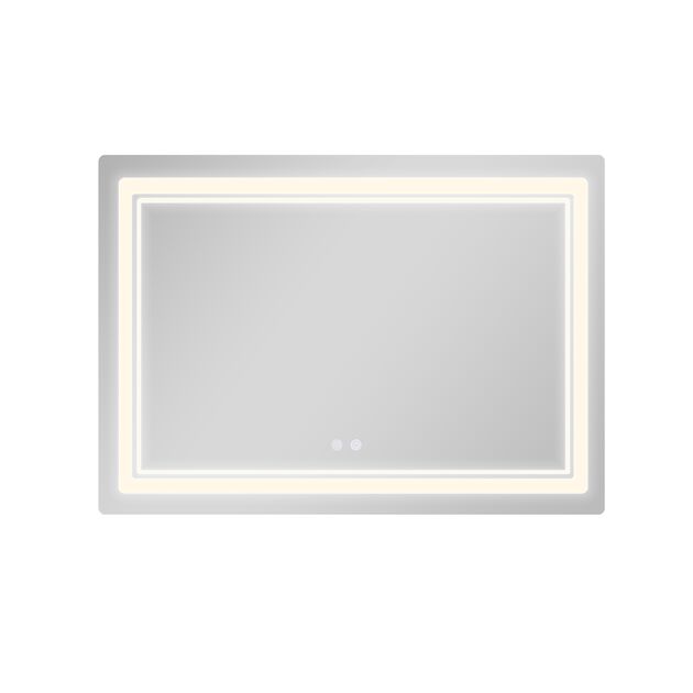 Зеркало Qtap Cardinal (CA2) 1200х800 с LED-подсветкой Touch, с антизапотеванием, с диммером, рег. темп. цвета (3000-6500K) QT0478C1208048454, фото , зображення 6 | SNABZHENIE.com.ua