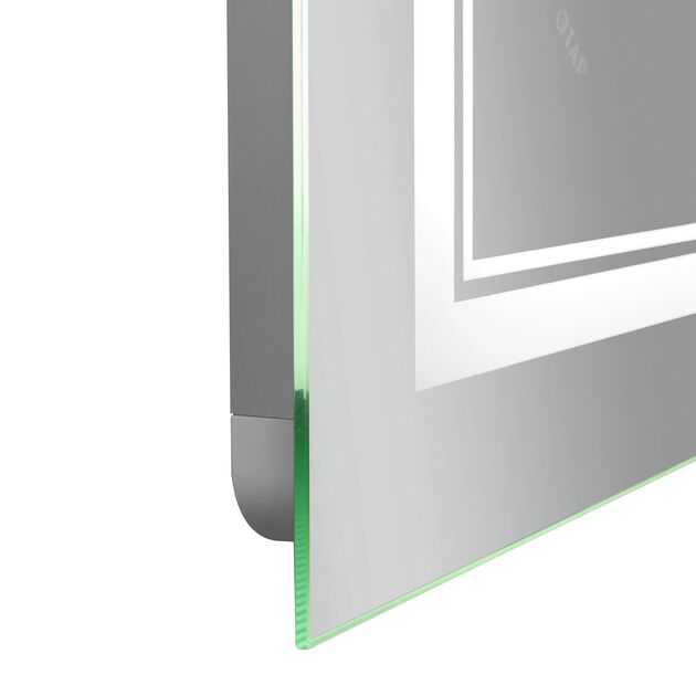 Зеркало Qtap Cardinal (CA1) 800х600 с LED-подсветкой Touch, с антизапотеванием, с диммером, рег. темп. цвета (3000-6500K) Reverse QT0478C8060, фото , изображение 8 | SNABZHENIE.com.ua