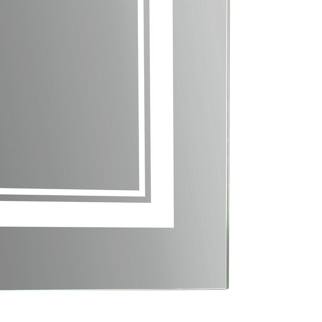 Зеркало Qtap Cardinal (CA1) 800х600 с LED-подсветкой Touch, с антизапотеванием, с диммером, рег. темп. цвета (3000-6500K) Reverse QT0478C8060, фото , изображение 9 | SNABZHENIE.com.ua