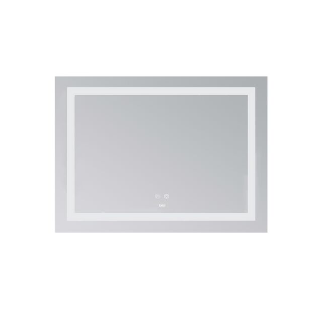 Зеркало Lidz Kubis (KU1) 700х500 с LED-подсветкой Touch, с антизапотеванием, с диммером, рег. яркости LD78LF90448485, фото , изображение 3 | SNABZHENIE.com.ua
