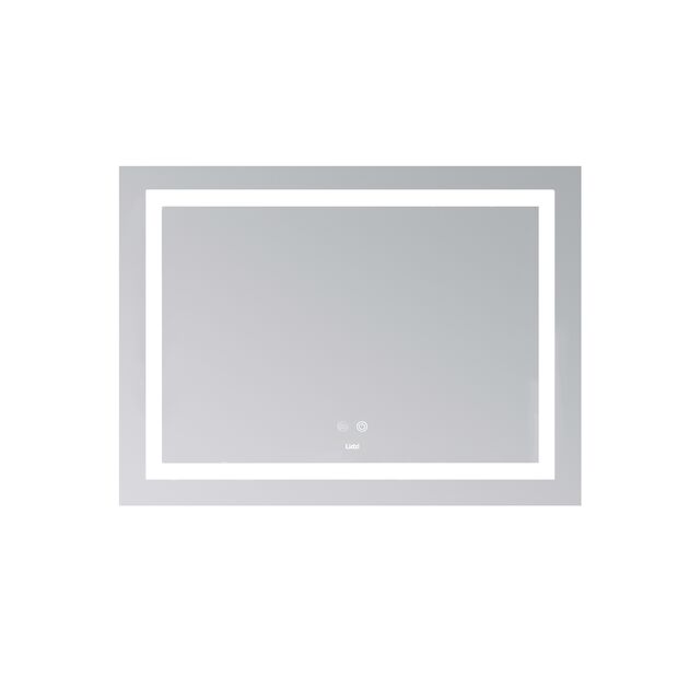 Зеркало Lidz Kubis (KU1) 700х500 с LED-подсветкой Touch, с антизапотеванием, с диммером, рег. яркости LD78LF90448485, фото , изображение 4 | SNABZHENIE.com.ua