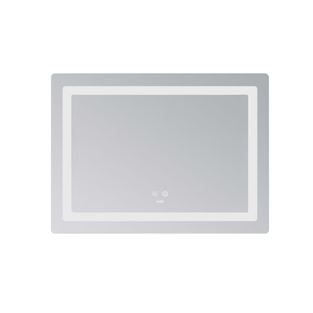 Зеркало Lidz Kubis (KU2) 700х500 с LED-подсветкой Touch, с антизапотеванием, с диммером, рег. яркости LD78LF90448486, фото , изображение 3 | SNABZHENIE.com.ua
